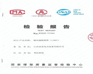 110kV輸電線路鐵塔檢驗(yàn)報(bào)告