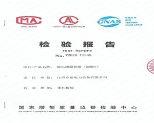 220kV輸電線路鐵塔檢驗報告